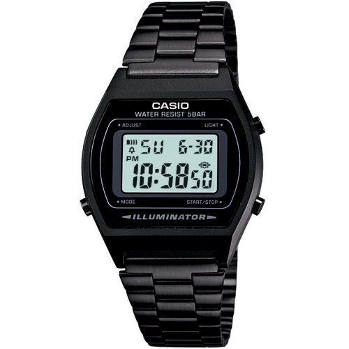 CASIO B640WB-1AEF Vintage watch in black PVD steel