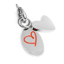 Marlù you and me and heart charm 25CH0010