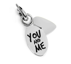 Marlù you and me and heart charm 25CH0010
