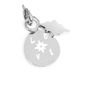 Marlù in my heart charm and compass rose 25CH0014