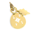 Marlù in my heart charm and compass rose 25CH0014G