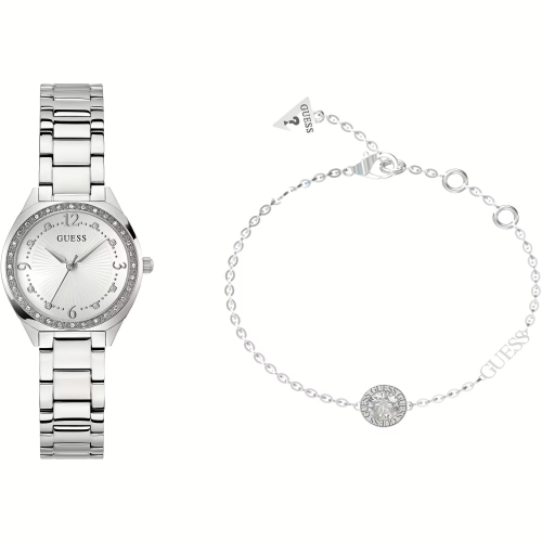 Box Set Orologio Donna Guess Charlotte JUBS05119JWRHS