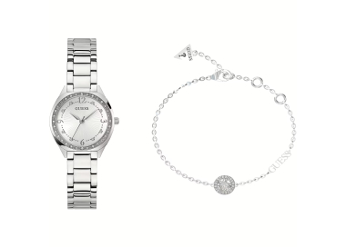 Box Set Orologio Donna Guess Charlotte JUBS05119JWRHS