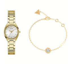 Guess Charlotte Damenuhren-Set (JUBS05122JWYGS)