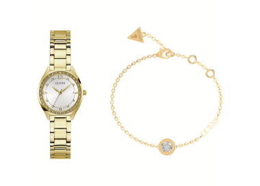 Box Set Orologio Donna Guess Charlotte JUBS05122JWYGS
