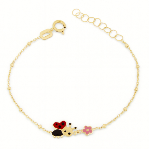 Yellow Gold Children's Bracelet GL102342