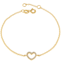 Women's Yellow Gold Bracelet GL102343