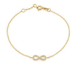 Damenarmband aus Gelbgold GL102344