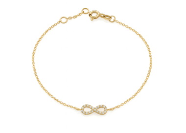 Damenarmband aus Gelbgold GL102344