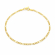 9 KT Yellow Gold Men's Bracelet GL-SON9VFD060GG19