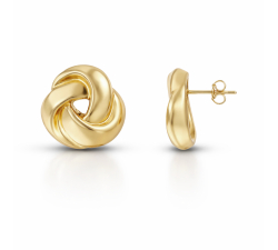 Women's Yellow Gold Earrings GL102358
