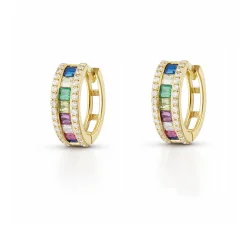 Damen-Ohrringe aus Gelbgold GL102359