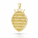 Yellow Gold Lion Head Pendant GL102360