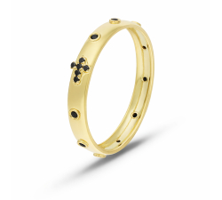 Anello Rosario Uomo Oro Giallo GL102363