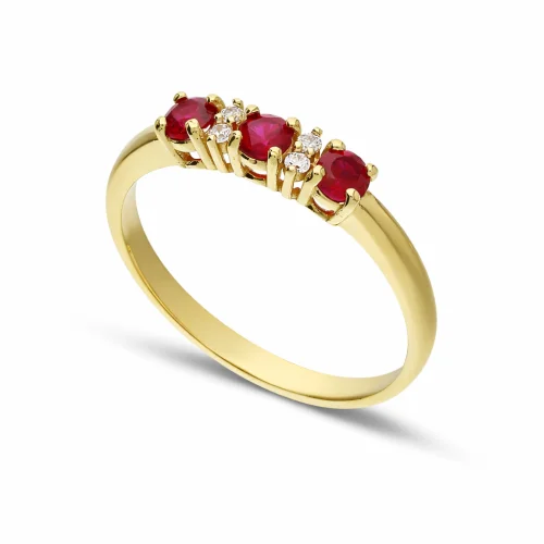 Women's Yellow Gold Ring GL102366