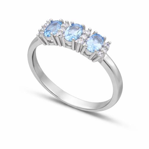 Damenring aus Weißgold GL102369