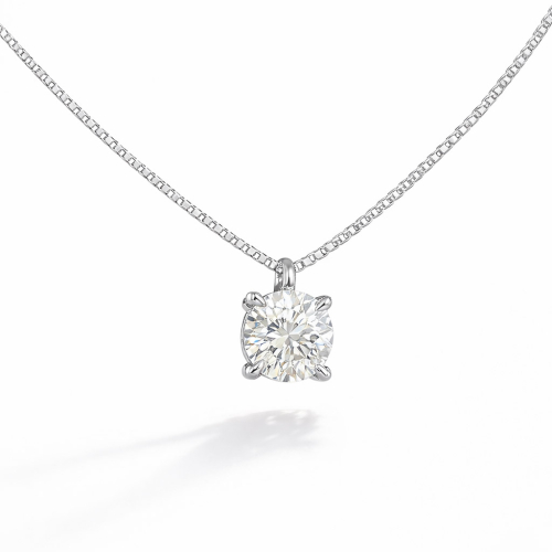 Damen-Halskette aus Weißgold GL102373