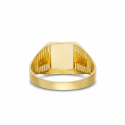 Anello Uomo Oro Bianco Giallo GL102376