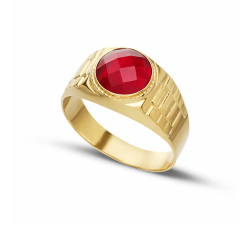 Anello Uomo Oro Giallo GL102376