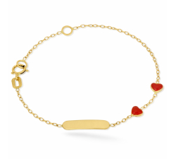 Mädchenarmband aus Gelbgold 803321710417