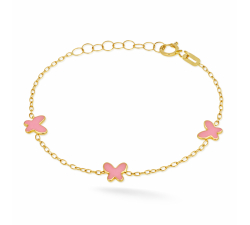 Mädchenarmband aus Gelbgold 803321721789