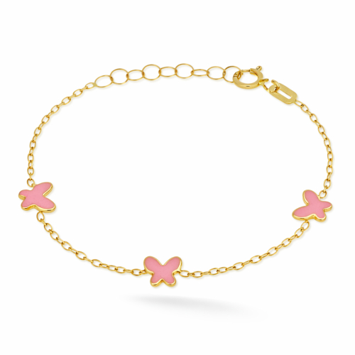 Yellow gold girl's bracelet 803321721789