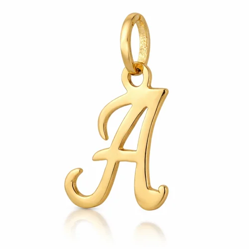 Ciondolo Lettera Iniziale Nome Oro Giallo 803321726501