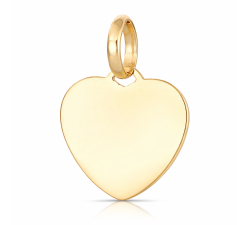 Customizable Heart Pendant Yellow Gold GL102378