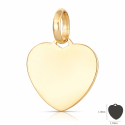 Customizable Heart Pendant Yellow Gold GL102378