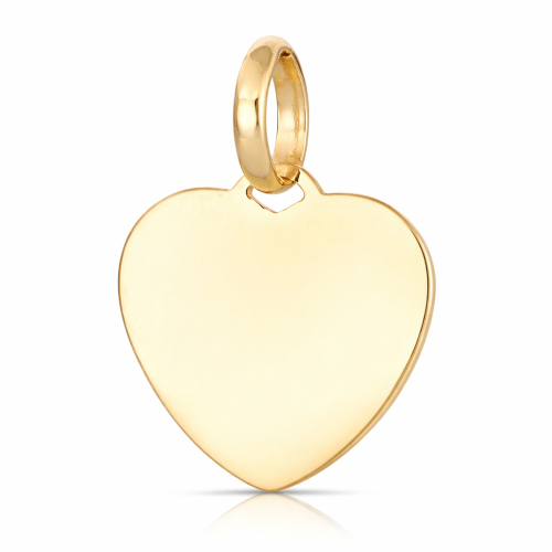 Customizable Heart Pendant Yellow Gold GL102379