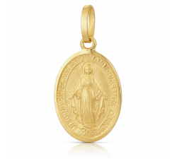 Miraculous Madonna Pendant Yellow Gold GL102382
