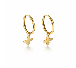 Women's Yellow Gold Earrings GL102387