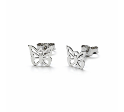 Women's White Gold Earrings GL102390