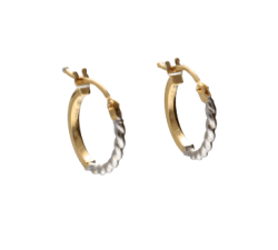 Orecchini Donna Oro Bianco Giallo GL102391