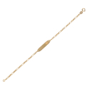 Gelbgoldenes Kinderarmband GL102395