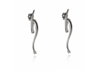 Orecchini Donna Oro Bianco GL102402