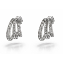 Women's White Gold Earrings GL102407