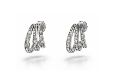 Orecchini Donna Oro Bianco GL102407