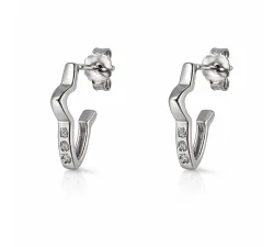 Orecchini Donna Oro Bianco GL102408
