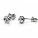 Women's White Gold Earrings GL102409