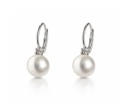 Orecchini Donna Oro Bianco GL102410