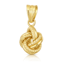 Yellow Gold Knot Pendant GL102414