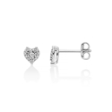 Miluna Women's White Gold Earrings ERD3303X