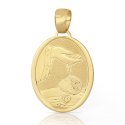Taufmedaillen-Anhänger Gelbgold 803321704381
