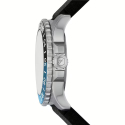 Fossil Herrenuhr GMT Blau FS6049