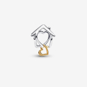Charm Pandora Openwork Casa "With You I'm Home" 764145C00