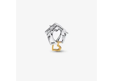 Charm Pandora Openwork Casa "With You I'm Home" 764145C00