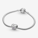 Pandora Floral Heart Charm 791155C01