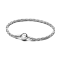 Pandora Double Braided Link Bracelet with Ball Clasp 593757C00