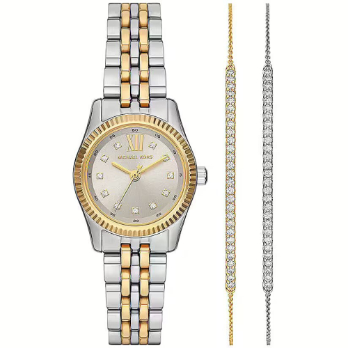 Michael Kors Petite Lexington MK4815SET Damen-Armbanduhr-Set